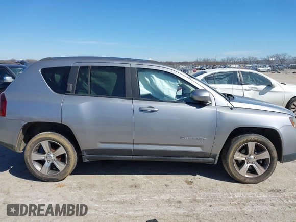 2017 Jeep Compass High Altitude with VIN 1C4NJCEB8HD189645, listed as a IAAI auction lot 41646539 with 144,333 mi miles and . Bid and sale history available at DreamBid. Image 13.