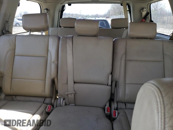 2009 Infiniti QX56 with VIN 5N3AA08C99N904254, listed as a Copart auction lot 53870745 with 142,972 mi miles and Clean Title. Bid and sale history available at carsss.com. Image 10.
