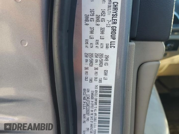 2014 Jeep Grand Cherokee Overland with VIN 1C4RJFCG0EC226397, listed as a Copart auction lot 80295784 with 131,921 mi miles and Salvage Title. Bid and sale history available at DreamBid. Image 13.