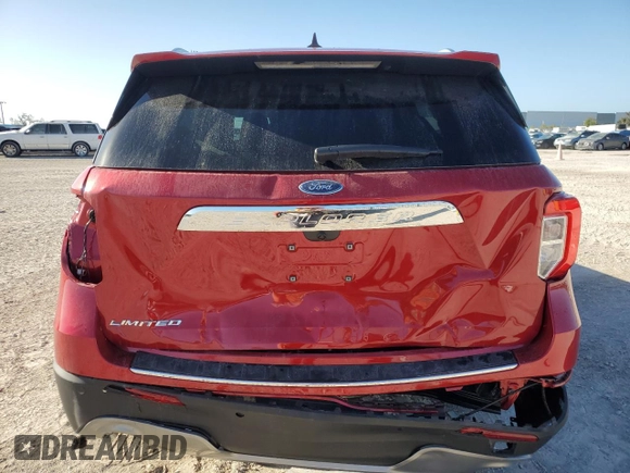 2024 Ford Explorer Limited with VIN 1FMSK7FH1RGA44047, listed as a Copart auction lot 79091034 with 6,137 mi miles and Salvage Title. Bid and sale history available at carsss.com. Image 6.