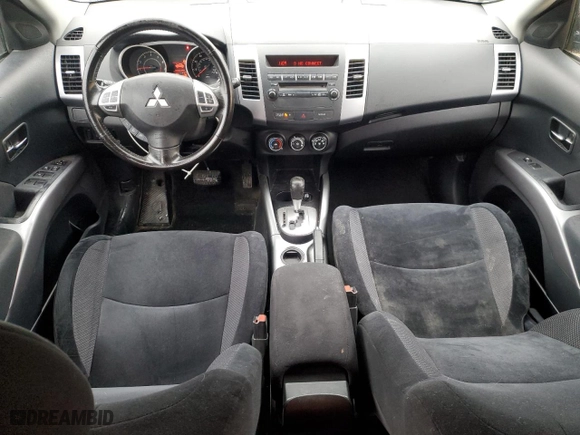 2012 Mitsubishi Outlander ES with VIN JA4AS2AW0CU003615, listed as a Copart auction lot 44958605 with 133,483 mi miles and Salvage Title. Bid and sale history available at carsss.com. Image 8.