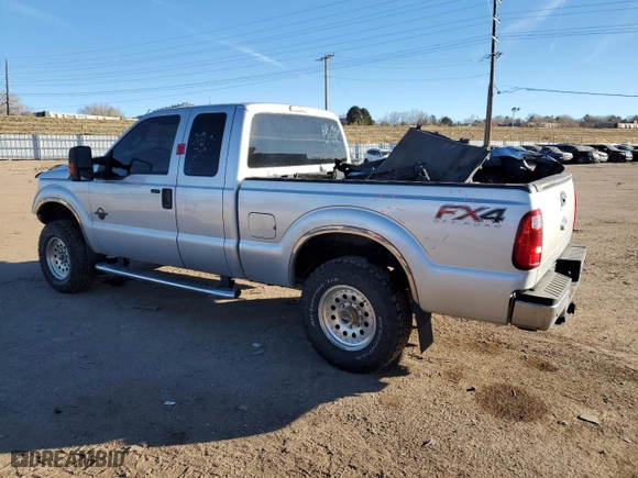 2014 Ford Super Duty F-250 SRW XLT with VIN 1FT7X2BT2EEB35312, listed as a Copart auction lot 83101704 with 0 mi miles and Salvage Title. Bid and sale history available at carsss.com. Image 2.