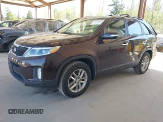 2014 Kia Sorento LX with VIN 5XYKT4A61EG435606, listed as a IAAI auction lot 42075423 with 112,474 mi miles and . Bid and sale history available at DreamBid. Image 17.