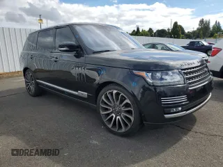 2017 Land Rover Range Rover with VIN SALGV5FE0HA328694, listed as a Copart auction lot 71303274 with 85,303 mi miles and Salvage title. Bid and sale history available at DreamBid. Image 4.