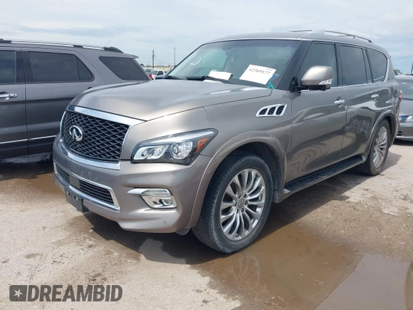 2015 Infiniti QX80 with VIN JN8AZ2NF4F9572054, listed as a IAAI auction lot 42369177 with 149,971 mi miles and . Bid and sale history available at DreamBid. Image 20.