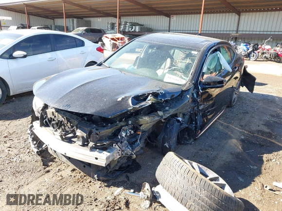 2020 Acura TLX w/Technology Pkg with VIN 19UUB3F45LA003614, listed as a IAAI auction lot 41564876 with 1 mi miles. Bid and sale history available at carsss.com. Image 6.