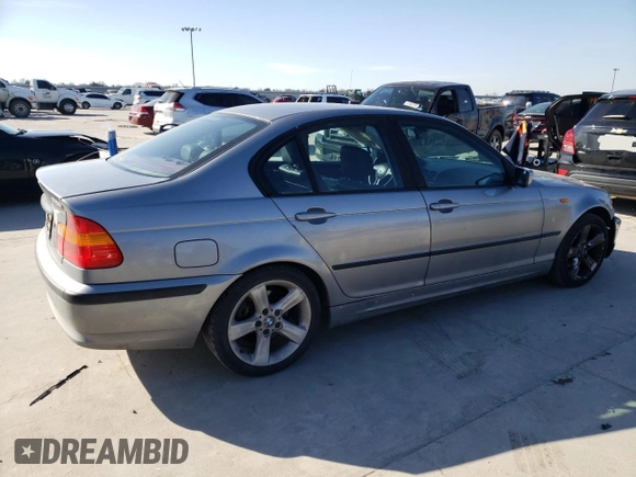 2005 BMW 3 Series 325i with VIN WBAET37405NJ86914, listed as a Copart auction lot 87677045 with 163,011 mi miles and Salvage Title. Bid and sale history available at carsss.com. Image 3.