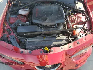 2020 Alfa Romeo Giulia Ti with VIN ZARFANBN4L7638623, listed as a Copart auction lot 75250364 with 37,218 mi miles and Salvage Title. Bid and sale history available at carsss.com. Image 11.