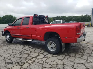 2005 Dodge 3500 SLT z VIN 3D7MS48C85G769856, wystawiony jako Copart lot #58231725 z przebiegiem 196 517 mil mil oraz Szkoda całkowita • Salvage title. Historia ofert i sprzedaży dostępna na DreamBid. Obrazek 2.