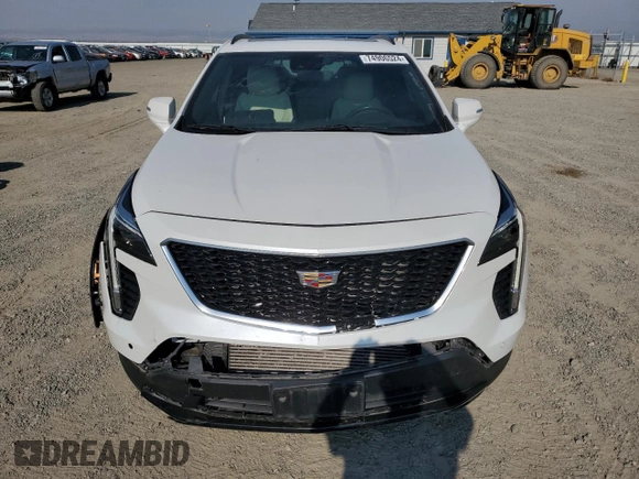 2021 Cadillac XT4 AWD Sport with VIN 1GYFZFR43MF032608, listed as a Copart auction lot 74906524 with 55,751 mi miles and Salvage title. Bid and sale history available at DreamBid. Image 5.
