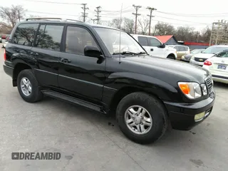 2000 Lexus LX with VIN JT6HT00W8Y0100087, listed as a IAAI auction lot 41762294 with 274,720 mi miles. Bid and sale history available at carsss.com. Image 1.