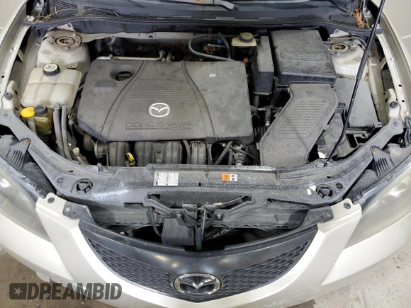 2005 Mazda 3 i with VIN JM1BK12F251297428, listed as a Copart auction lot 53041355 with 202,887 mi miles and Salvage Title. Bid and sale history available at DreamBid. Image 11.