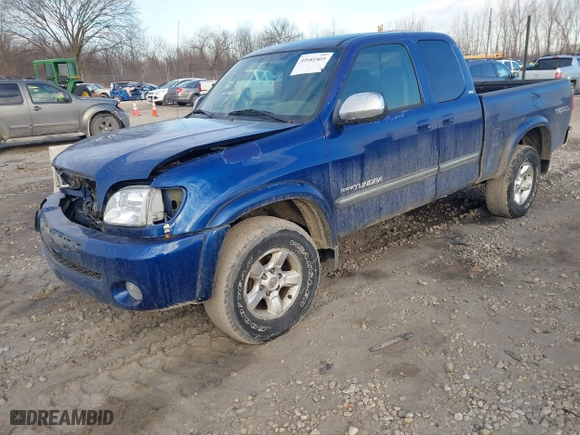 2005 Toyota Tundra SR5 with VIN 5TBBT44125S466245, listed as a IAAI auction lot 41681403 with 224,555 mi miles. Bid and sale history available at carsss.com. Image 17.