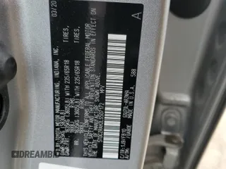 2020 Toyota Highlander L with VIN 5TDCZRAH2LS507172, listed as a Copart auction lot 51814455 with 46,827 mi miles and Salvage title. Bid and sale history available at DreamBid. Image 13.