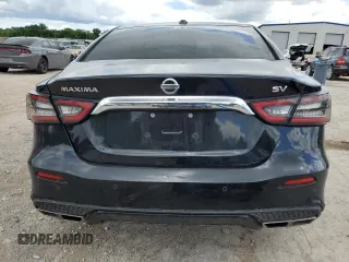 2021 Nissan Maxima SV with VIN 1N4AA6CV8MC506052, listed as a Copart auction lot 55867975 with 82,929 mi miles and Salvage title. Bid and sale history available at DreamBid. Image 6.