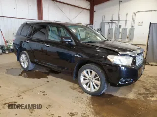 2009 Toyota Highlander Hybrid with VIN JTEEW41A792034341, listed as a Copart auction lot 49604365 with 232,147 mi miles and Salvage Title. Bid and sale history available at carsss.com. Image 4.