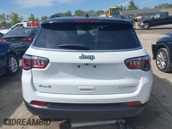 2022 Jeep Compass High Altitude with VIN 3C4NJDCB5NT232353, listed as a IAAI auction lot 40367558 with 8,602 mi miles and . Bid and sale history available at DreamBid. Image 16.