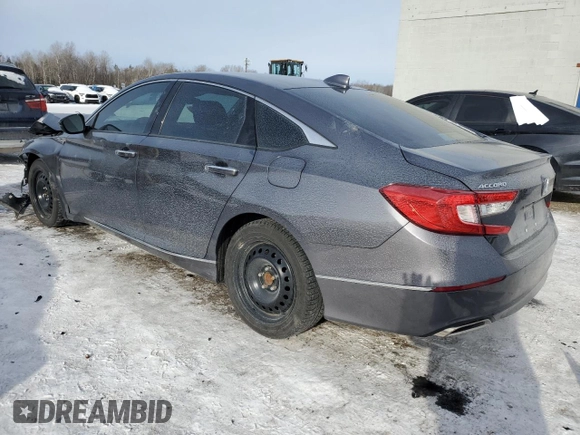 2019 Honda Accord Touring with VIN 1HGCV1F93KA804785, listed as a Copart auction lot 89087255 with 66,681 mi miles and Salvage title. Bid and sale history available at DreamBid. Image 2.