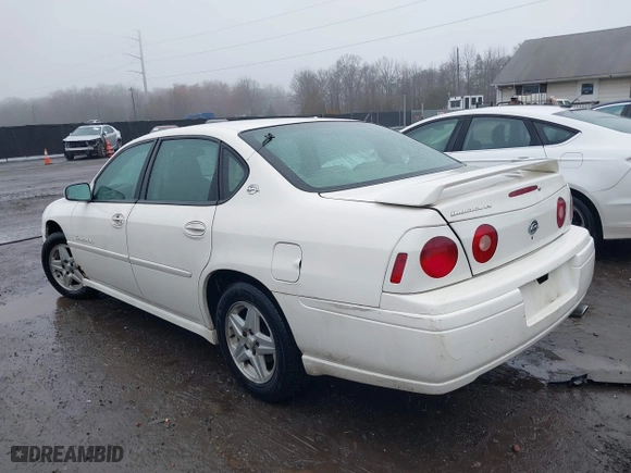2004 Chevrolet Impala LS with VIN 2G1WH52K749175381, listed as a IAAI auction lot 41148689 with 128,435 mi miles. Bid and sale history available at carsss.com. Image 3.