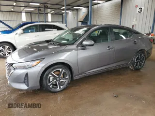 2024 Nissan Sentra SV with VIN 3N1AB8CV5RY296062, listed as a Copart auction lot 62526245 with 29,805 mi miles and Non repairable. Bid and sale history available at DreamBid. Image 1.