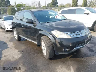 2006 Nissan Murano S with VIN JN8AZ08T36W408723, listed as a IAAI auction lot 41266428 with 211,058 mi miles. Bid and sale history available at carsss.com. Image 1.
