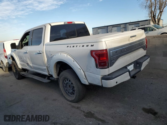 2015 Ford F-150 XLT with VIN 1FTEW1EG3FFB25676, listed as a Copart auction lot 46777815 with 80,803 mi miles and Salvage Title. Bid and sale history available at carsss.com. Image 2.