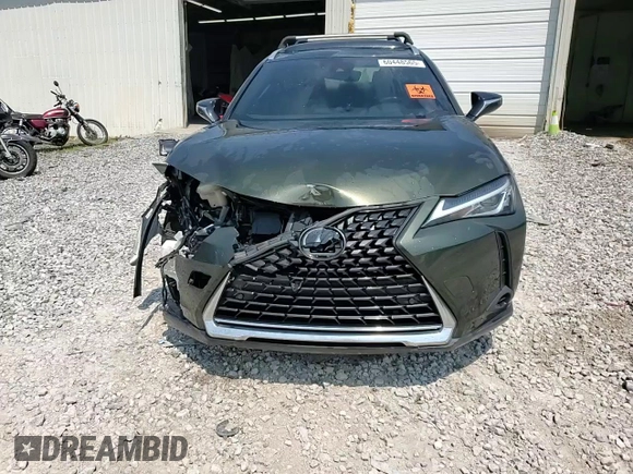 2019 Lexus UX 200 with VIN JTHY3JBH2K2019447, listed as a Copart auction lot 60448565 with 122,586 mi miles and Salvage title. Bid and sale history available at DreamBid. Image 14.