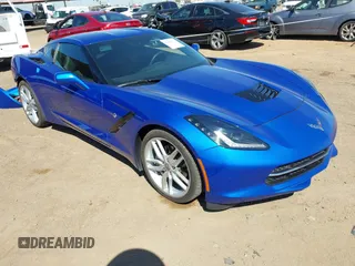 2019 Chevrolet Corvette 1LT with VIN 1G1YB2D71K5119089, listed as a IAAI auction lot 41665210 with 59,054 mi miles. Bid and sale history available at carsss.com. Image 1.