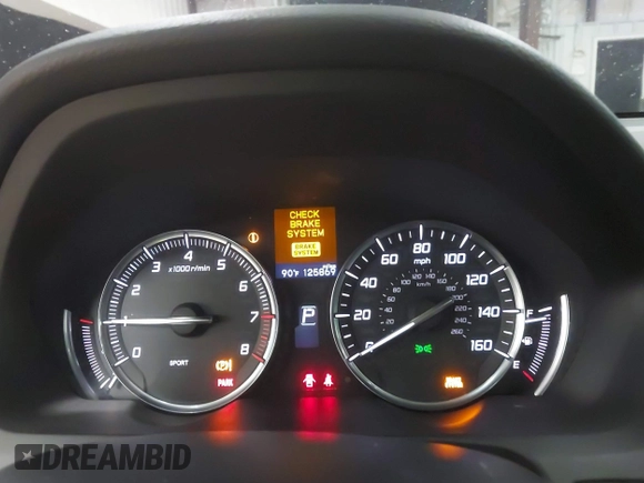 2017 Acura TLX with VIN 19UUB1F31HA007873, listed as a IAAI auction lot 42675667 with 125,869 mi miles and . Bid and sale history available at DreamBid. Image 7.