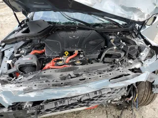 2021 Infiniti Q50 Red Sport 400 with VIN JN1FV7DP7MM850365, listed as a Copart auction lot 41923735 with 71,614 mi miles and Non Repairable. Bid and sale history available at DreamBid. Image 11.