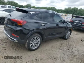 2022 Buick Encore GX Essence with VIN KL4MMFSL1NB028024, listed as a Copart auction lot 58485555 with 63,923 mi miles and Salvage title. Bid and sale history available at DreamBid. Image 3.