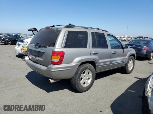 2001 Jeep Grand Cherokee Limited with VIN 1J4GW58S61C565685, listed as a Copart auction lot 73168374 with 252,978 mi miles and Clean Title. Bid and sale history available at carsss.com. Image 3.