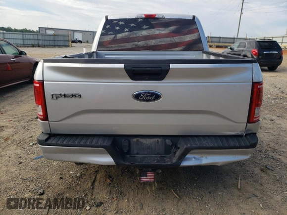 2017 Ford F-150 XL с VIN 1FTEW1CP1HFA94210, выставлен на аукционе Copart как лот 56214295 с пробегом 132 884 миль миль и Списание • Salvage title. История ставок и продаж доступна на DreamBid. Изображение 6.