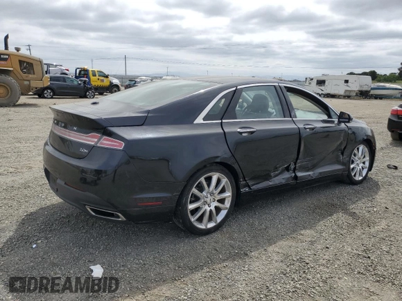 2016 Lincoln MKZ Hybrid with VIN 3LN6L2LU3GR612811, listed as a Copart auction lot 54608395 with 204,057 mi miles and Salvage Title. Bid and sale history available at DreamBid. Image 3.