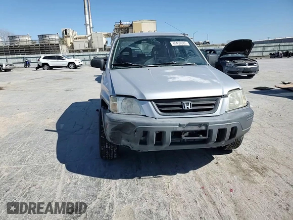 2001 Honda CR-V LX with VIN JHLRD28421S010021, listed as a Copart auction lot 48459085 with 151,912 mi miles and Salvage Title. Bid and sale history available at carsss.com. Image 12.