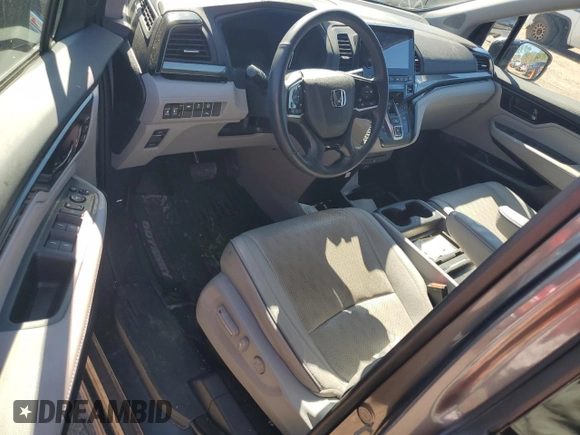 2023 Honda Odyssey Elite с VIN 5FNRL6H9XPB044166, выставлен на аукционе Copart как лот 44272345 с пробегом Не указан миль и Списание • Salvage title. История ставок и продаж доступна на DreamBid. Изображение 8.