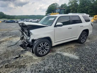 2016 Toyota 4Runner Limited with VIN JTEBU5JR0G5355721, listed as a Copart auction lot 60994815 with 91,332 mi miles and Salvage title. Bid and sale history available at DreamBid. Image 1.