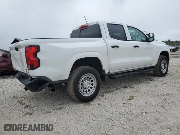 2024 Chevrolet Colorado 2WD Work Truck z VIN 1GCGSBEC3R1174045, wystawiony jako Copart lot #55320865 z przebiegiem 16 188 mil mil oraz Szkoda całkowita • Salvage title. Historia ofert i sprzedaży dostępna na DreamBid. Obrazek 3.
