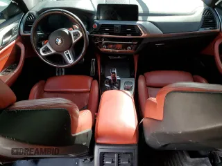 2021 BMW X3 M with VIN 5YMTS0C04M9F07868, listed as a Copart auction lot 44930305 with 0 mi miles and Salvage Title. Bid and sale history available at carsss.com. Image 8.