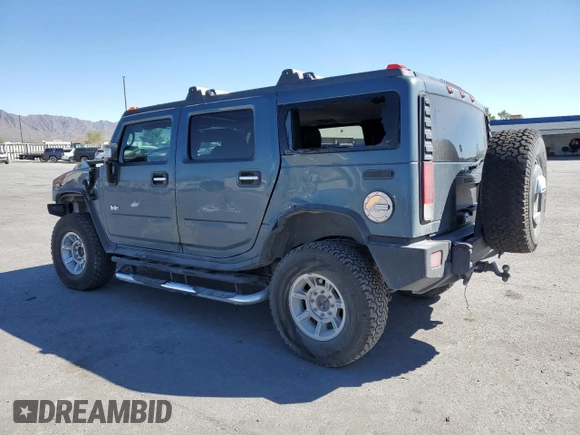 2006 Hummer H2 with VIN 5GRGN23U36H103240, listed as a Copart auction lot 72084594 with 130,814 mi miles and Salvage Title. Bid and sale history available at carsss.com. Image 2.