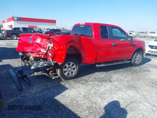 2010 Ford F-150 XL with VIN 1FTEX1C87AKB46376, listed as a IAAI auction lot 41257509 with 90,732 mi miles. Bid and sale history available at carsss.com. Image 4.