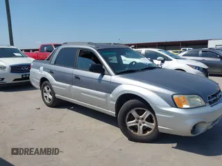 2005 Subaru Baja Special Sports с VIN 4S4BT62C857106636, выставлен на аукционе IAAI как лот 42223563 с пробегом 172 642 миль миль и . История ставок и продаж доступна на DreamBid. Изображение 1.