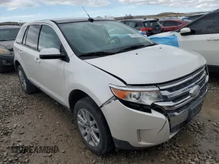 2014 Ford Edge SEL with VIN 2FMDK3JC8EBA62575, listed as a Copart auction lot 47943265 with 125,195 mi miles and Salvage Title. Bid and sale history available at carsss.com. Image 4.