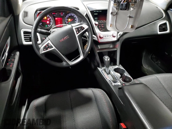 2017 GMC Terrain SLE with VIN 2GKFLTEK1H6107000, listed as a Copart auction lot 46283195 with 128,242 mi miles and Salvage Title. Bid and sale history available at carsss.com. Image 8.