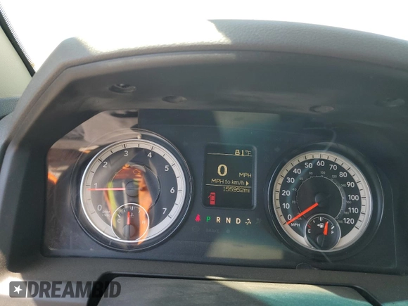 2017 Ram 1500 Tradesman with VIN 1C6RR6FG7HS841311, listed as a Copart auction lot 62330695 with 155,952 mi miles and Clean title. Bid and sale history available at DreamBid. Image 9.