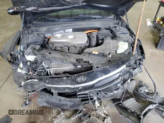 2017 Kia Optima Hybrid EX with VIN KNAGU4LEXH5013674, listed as a Copart auction lot 76308204 with 122,493 mi miles and Salvage Title. Bid and sale history available at carsss.com. Image 12.