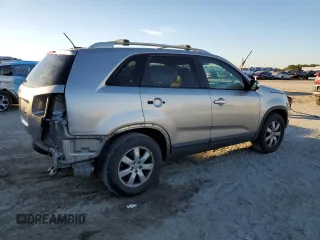 2012 Kia Sorento LX with VIN 5XYKT3A69CG280519, listed as a Copart auction lot 89378525 with 206,417 mi miles and Salvage Title. Bid and sale history available at carsss.com. Image 3.