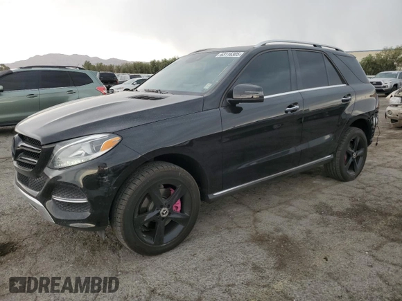 2017 Mercedes-Benz GLE 350 with VIN 4JGDA5JB7HA938252, listed as a Copart auction lot 63116305 with 47,775 mi miles and Salvage title. Bid and sale history available at DreamBid. Image 1.