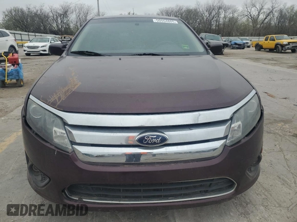 2012 Ford Fusion SE with VIN 3FAHP0HA8CR428081, listed as a Copart auction lot 50554885 with 208,520 mi miles and Salvage Title. Bid and sale history available at carsss.com. Image 5.