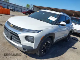 2021 Chevrolet TrailBlazer LT with VIN KL79MPSL1MB165042, listed as a IAAI auction lot 42014075 with 97,899 mi miles and . Bid and sale history available at DreamBid. Image 2.